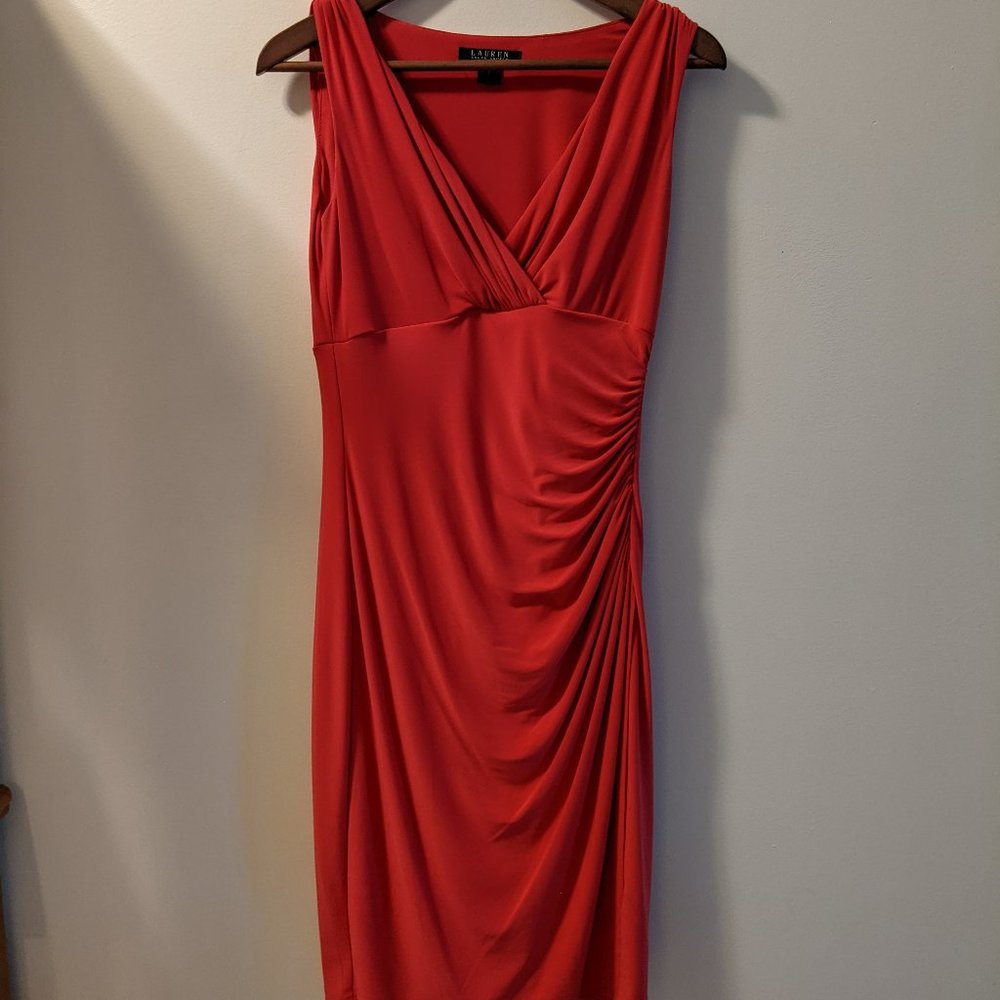 Beautiful Ralph Lauren Faux Wrap Dress